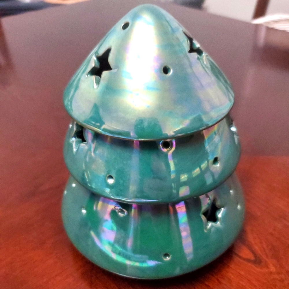 Ceramic Christmas Tree candle oil warmer